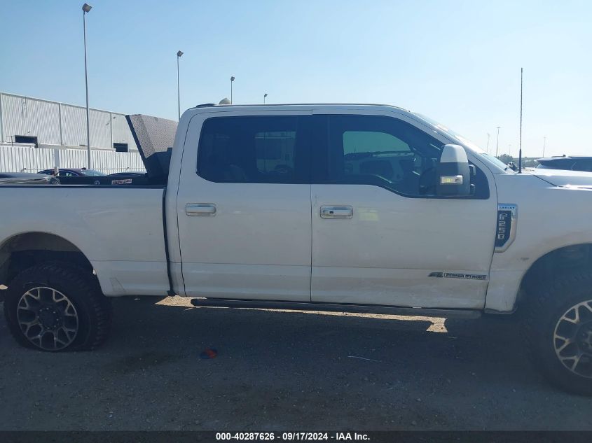 2021 Ford F-250 Lariat VIN: 1FT8W2BT6MEE06653 Lot: 40287626