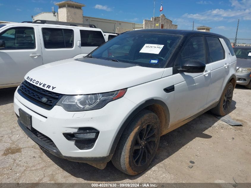 VIN SALCP2BG7GH623960 2016 Land Rover Discovery, Sp... no.2