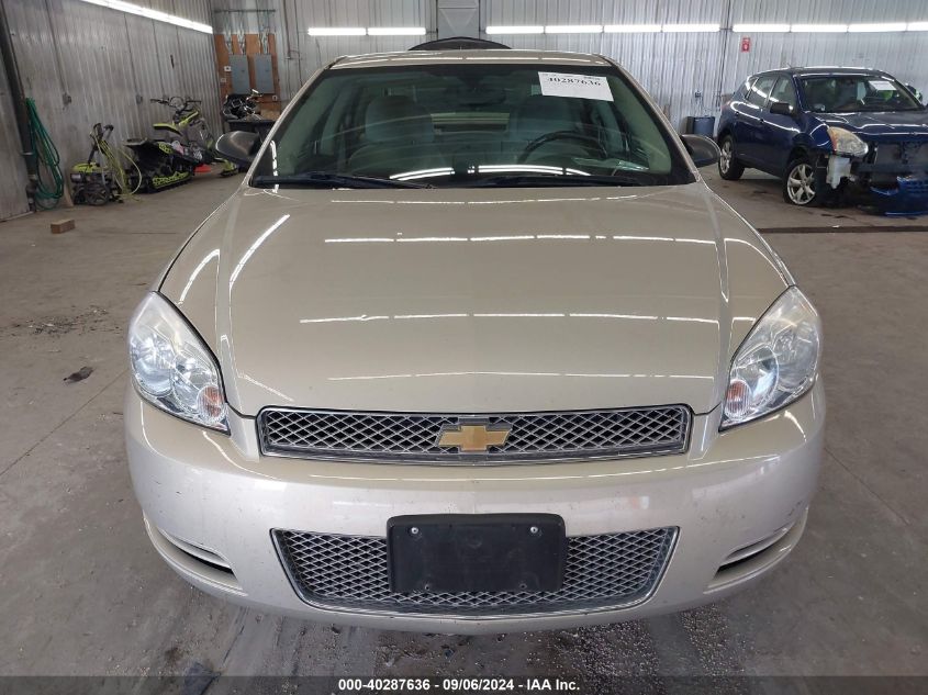 2012 Chevrolet Impala Lt VIN: 2G1WB5E36C1203030 Lot: 40287636