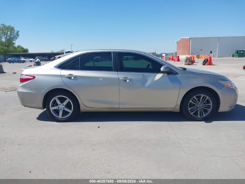 2016 Toyota Camry Se VIN: 4T1BF1FK4GU129914 Lot: 40287658