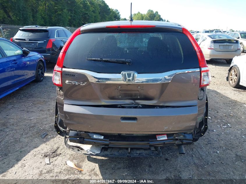 2015 Honda Cr-V Ex VIN: 2HKRM3H56FH551266 Lot: 40287662