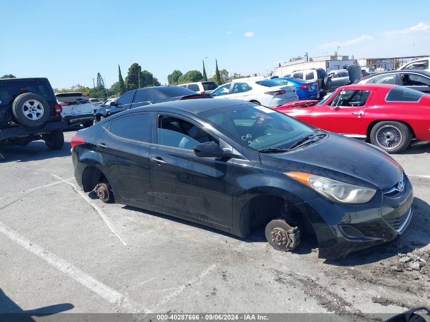 2013 Hyundai Elantra Gls VIN: KMHDH4AE1DU720767 Lot: 40287666