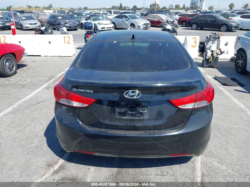 2013 Hyundai Elantra Gls VIN: KMHDH4AE1DU720767 Lot: 40287666