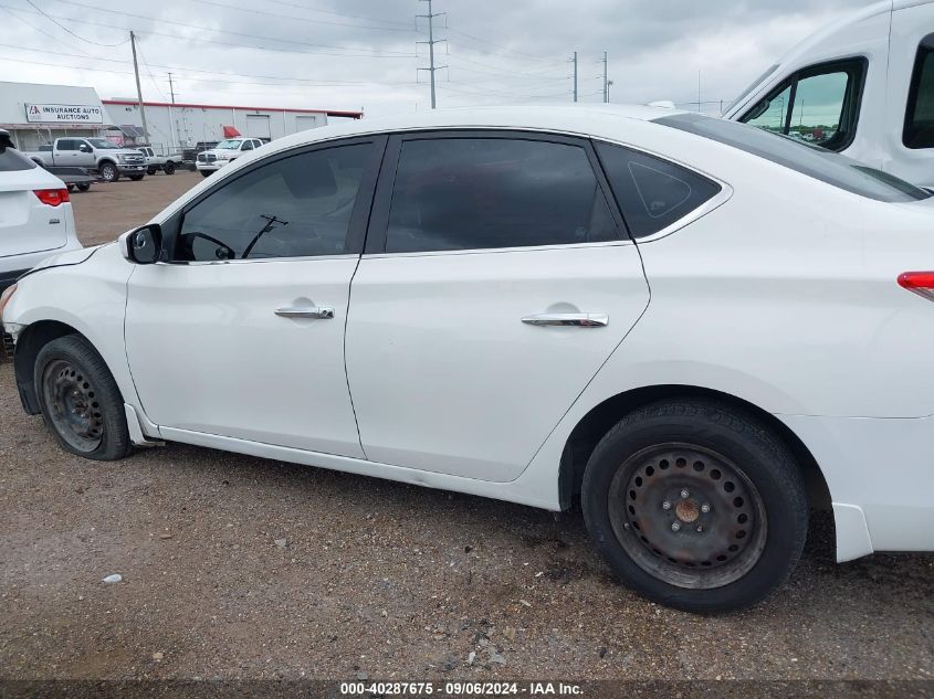 2015 Nissan Sentra Sv VIN: 3N1AB7AP8FY307646 Lot: 40287675