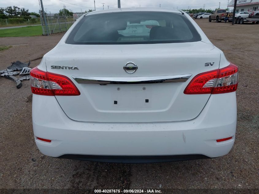 2015 Nissan Sentra Sv VIN: 3N1AB7AP8FY307646 Lot: 40287675