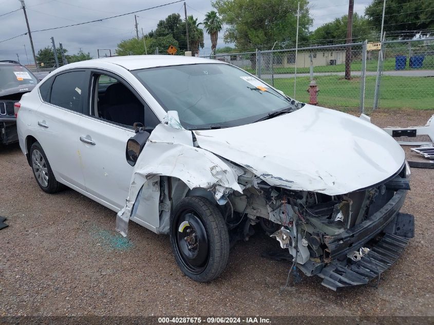 2015 Nissan Sentra Sv VIN: 3N1AB7AP8FY307646 Lot: 40287675