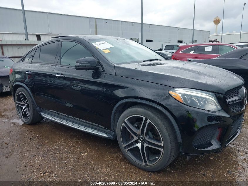 2019 Mercedes-Benz Amg Gle 43 Coupe 4Matic VIN: 4JGED6EB3KA154962 Lot: 40287698