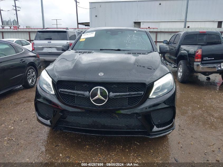 2019 Mercedes-Benz Amg Gle 43 Coupe 4Matic VIN: 4JGED6EB3KA154962 Lot: 40287698