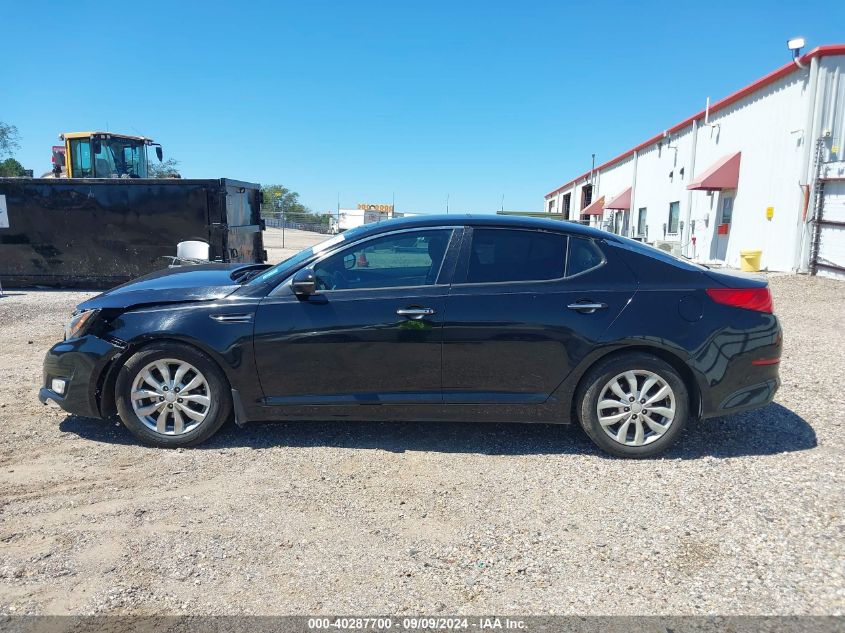 2014 Kia Optima Ex VIN: 5XXGN4A74EG339112 Lot: 40287700