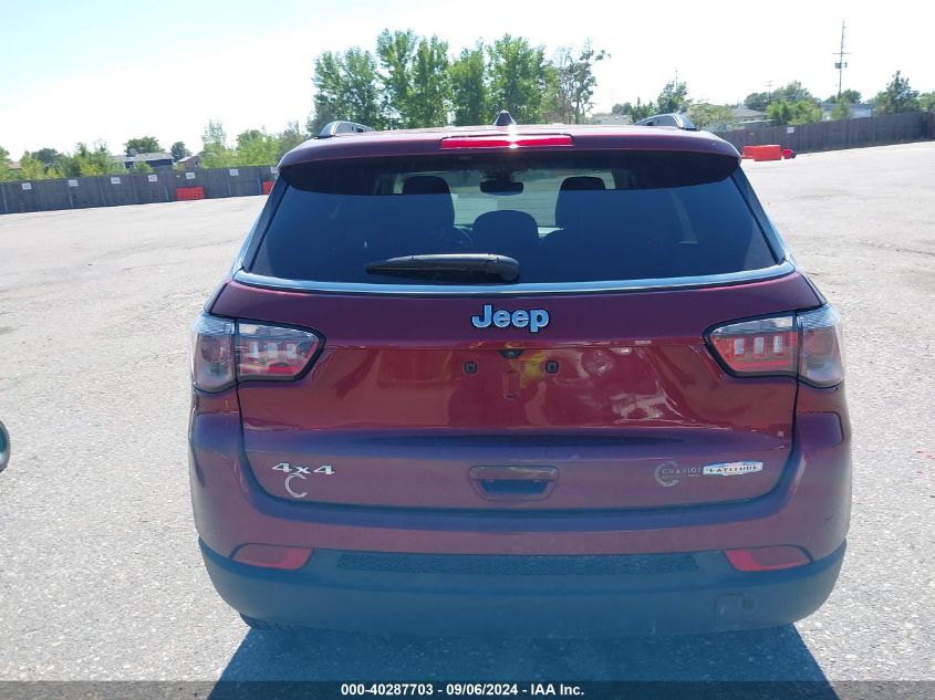 2022 Jeep Compass Latitude 4X4 VIN: 3C4NJDBB3NT212233 Lot: 40287703