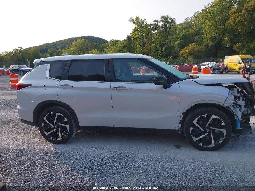 2022 Mitsubishi Outlander Black Edition S-Awc/Se 2.5 S-Awc/Se Launch Edition S-Awc VIN: JA4J4UA82NZ014144 Lot: 40287706