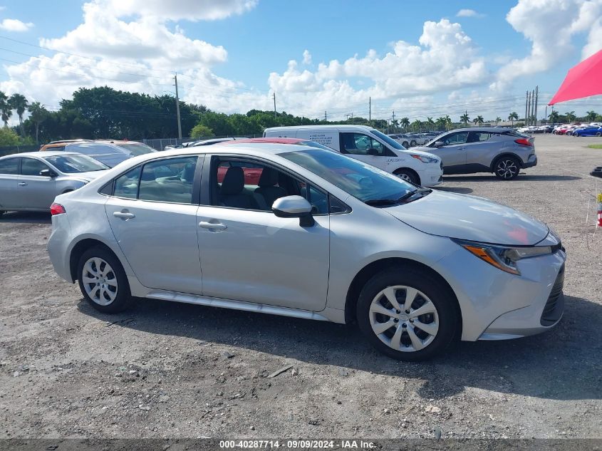 2024 Toyota Corolla Le VIN: 5YFB4MDE9RP139511 Lot: 40287714