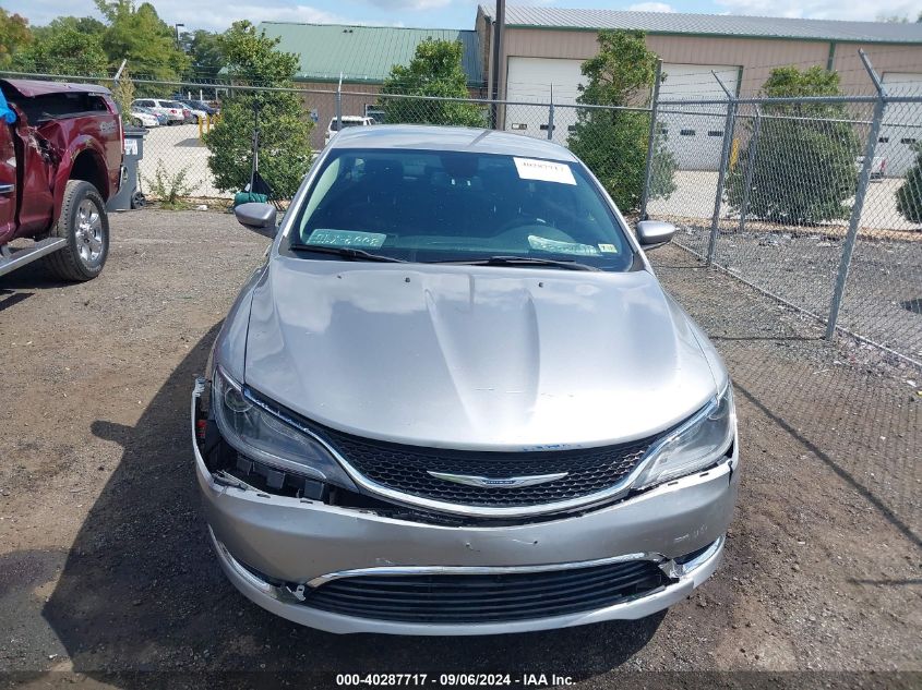 2015 Chrysler 200 Limited VIN: 1C3CCCAB1FN672557 Lot: 40287717