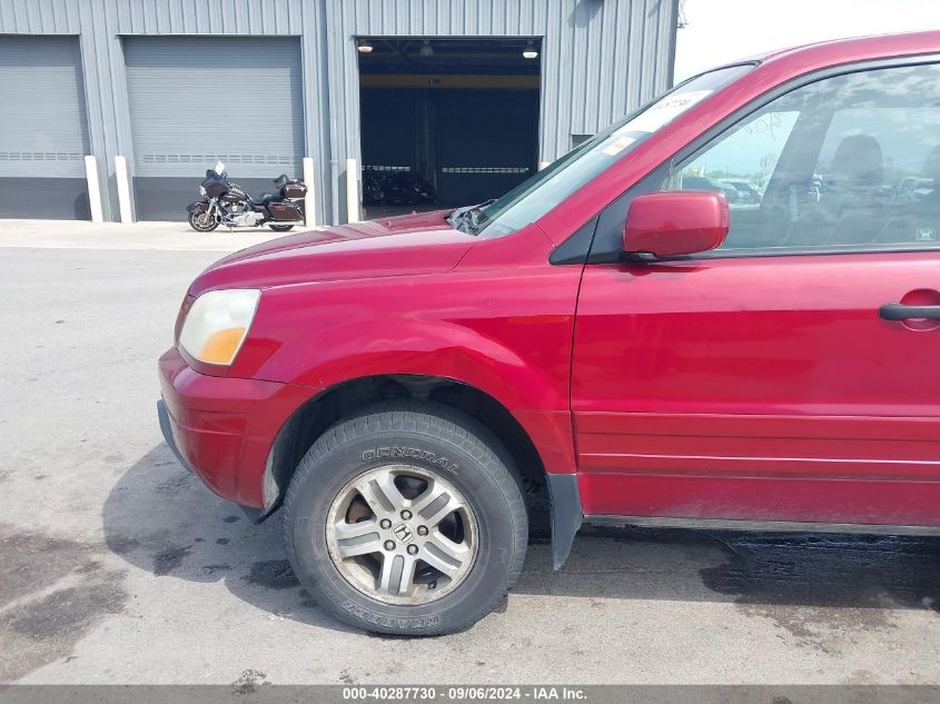 2004 Honda Pilot Ex-L VIN: 5FNYF18634B003241 Lot: 40287730