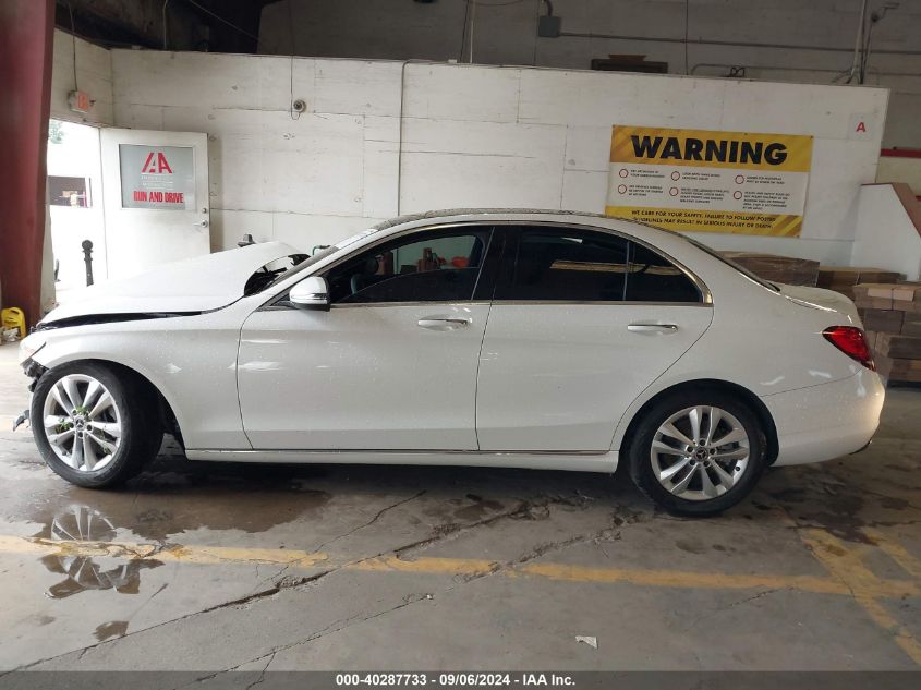VIN WDDWF8DB2LR556867 2020 MERCEDES-BENZ C 300