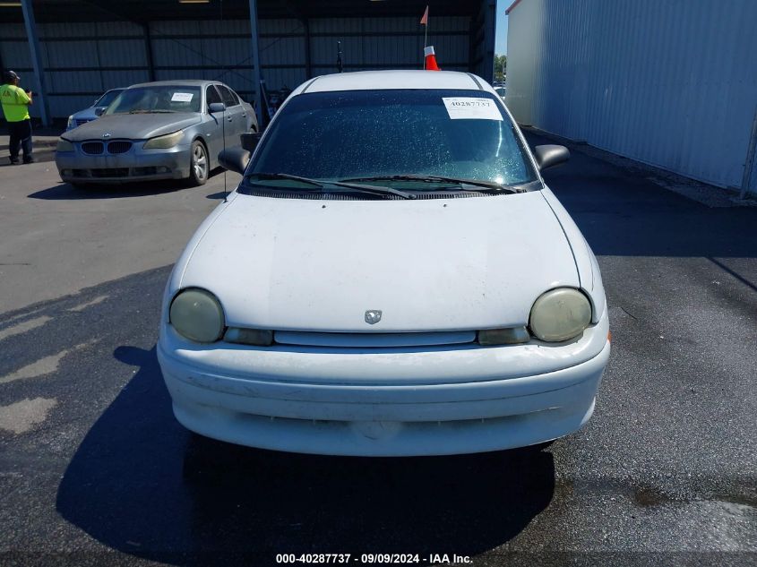 1998 Dodge Neon Competition/Highline VIN: 1B3ES47C0WD712258 Lot: 40287737