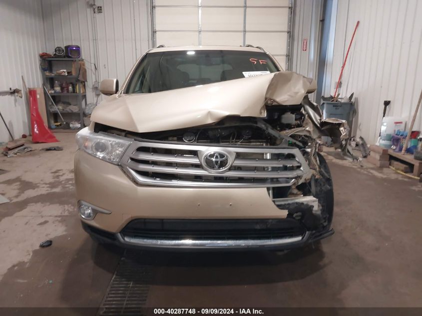 2012 Toyota Highlander Limited V6 VIN: 5TDDK3EH7CS150572 Lot: 40287748