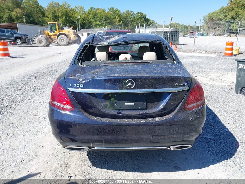2018 MERCEDES-BENZ C 300 4MATIC - 55SWF4KB4JU257890