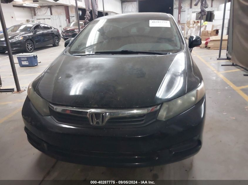 2012 Honda Civic Ex VIN: 2HGFB2F87CH582029 Lot: 40287775