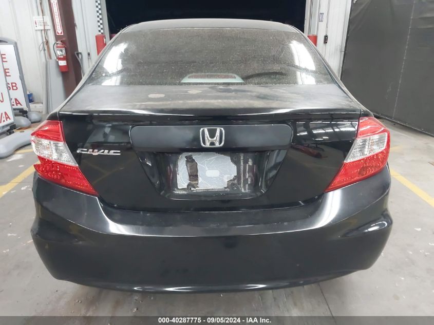 2012 Honda Civic Ex VIN: 2HGFB2F87CH582029 Lot: 40287775