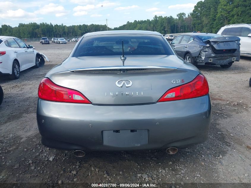 2010 Infiniti G37 VIN: JN1CV6FE6AM352498 Lot: 40287780