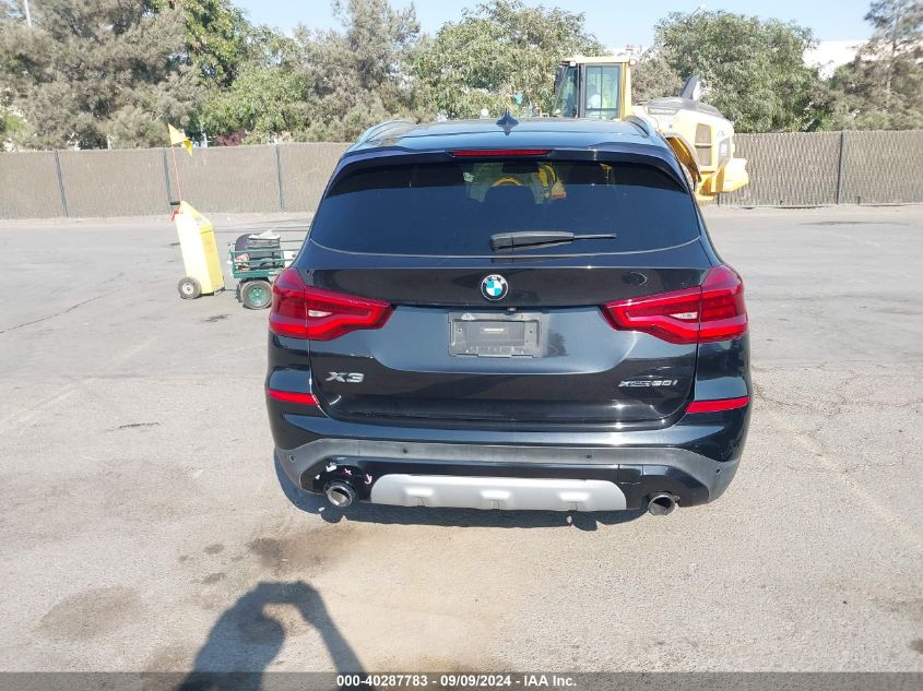 2018 BMW X3 xDrive30I VIN: 5UXTR9C55JLD70344 Lot: 40287783