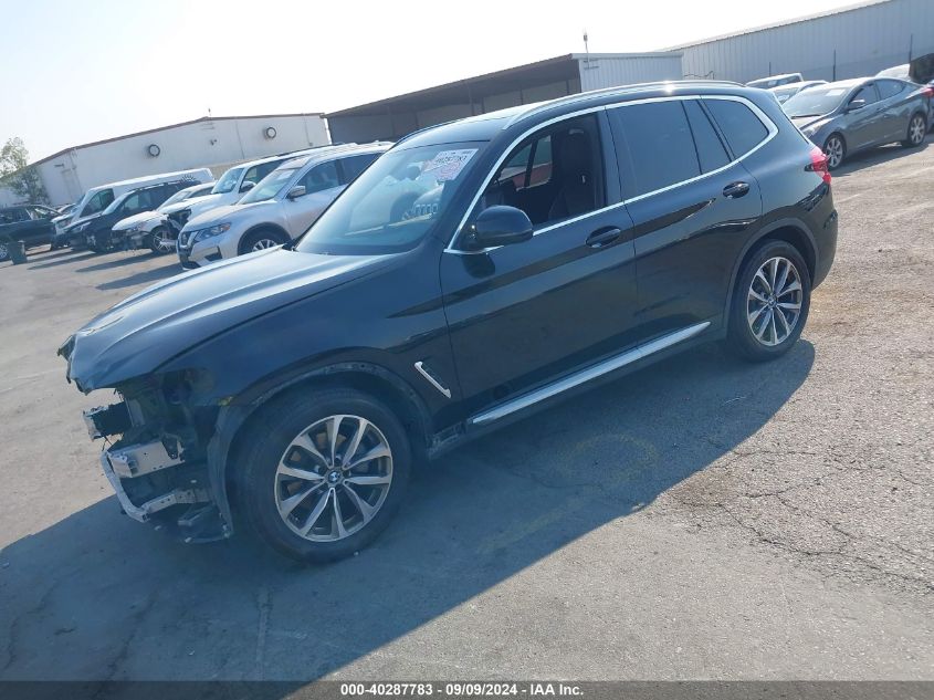 VIN 5UXTR9C55JLD70344 2018 BMW X3, Xdrive30I no.2