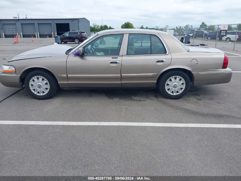 2004 Mercury Grand Marquis Gs VIN: 2MEFM74W94X670271 Lot: 40287785