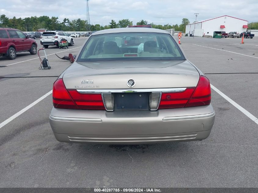 2004 Mercury Grand Marquis Gs VIN: 2MEFM74W94X670271 Lot: 40287785