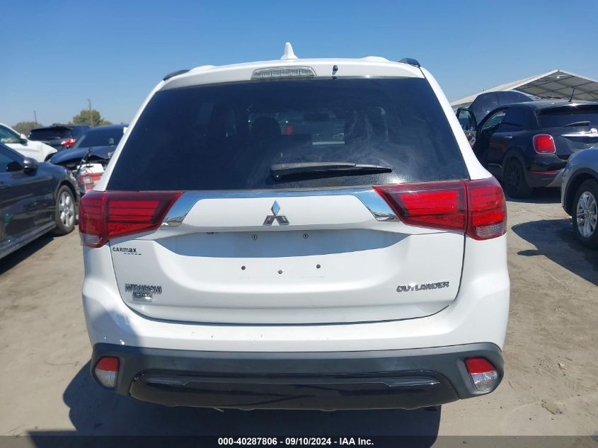 2019 Mitsubishi Outlander Se/Sel/Le VIN: JA4AD3A36KZ055242 Lot: 40287806