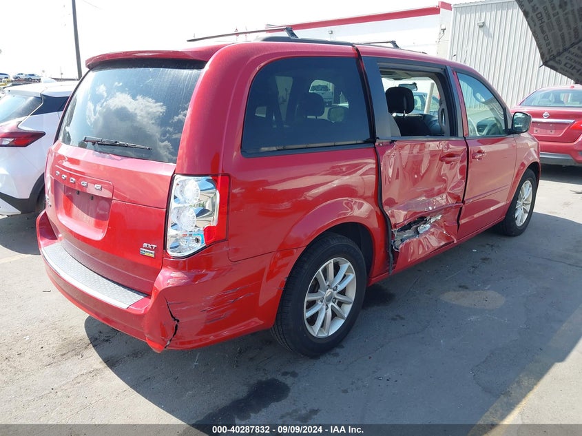 2015 DODGE GRAND CARAVAN SXT VIN: 2C4RDGCG2FR712408