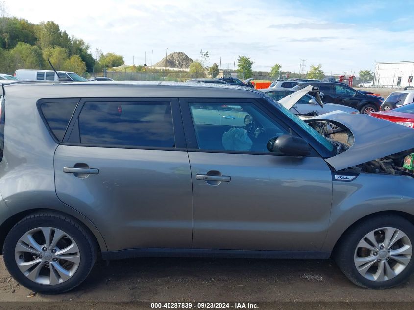 2016 Kia Soul + VIN: KNDJP3A58G7255007 Lot: 40287839