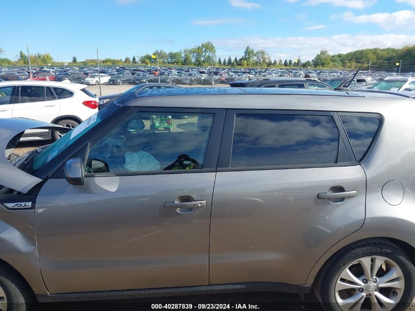 2016 Kia Soul + VIN: KNDJP3A58G7255007 Lot: 40287839