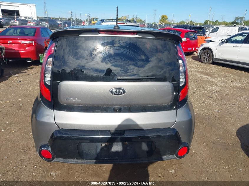 2016 Kia Soul + VIN: KNDJP3A58G7255007 Lot: 40287839