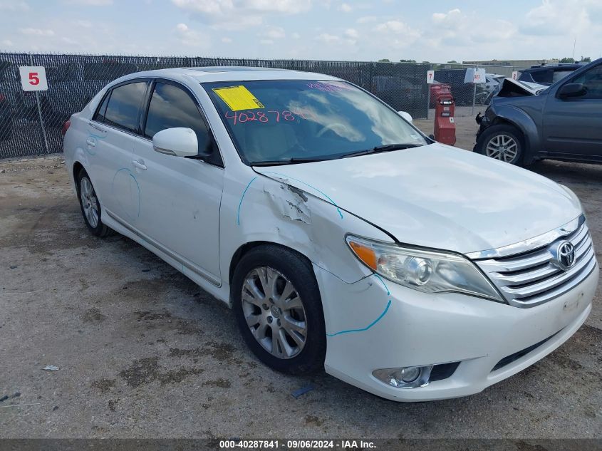 2011 Toyota Avalon VIN: 4T1BK3DB4BU429648 Lot: 40287841