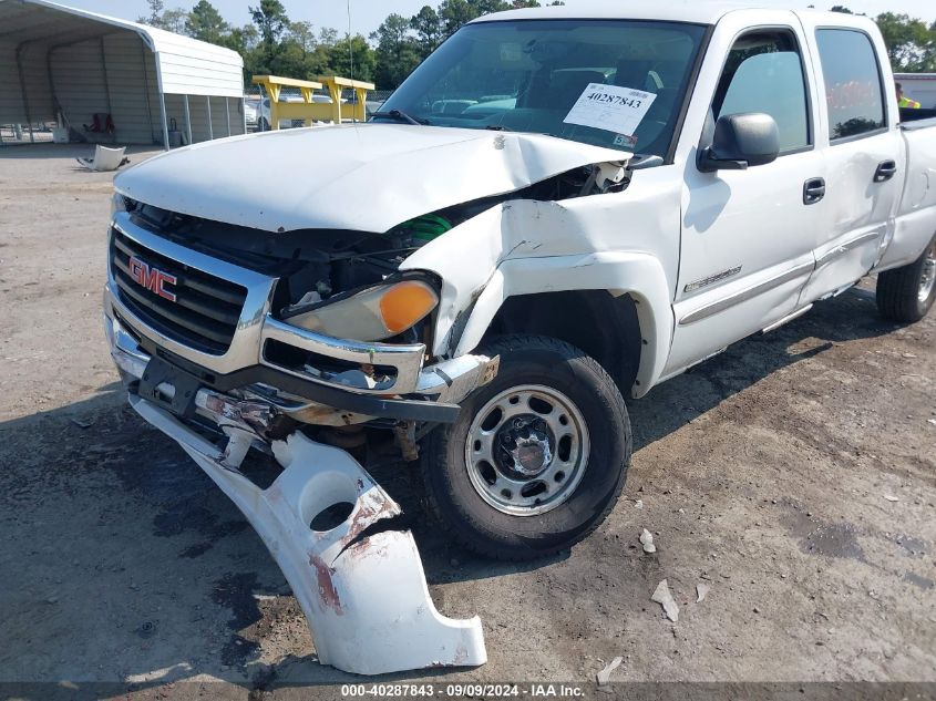 2006 GMC Sierra 2500Hd Sle1 VIN: 1GTHK23U66F130118 Lot: 40287843