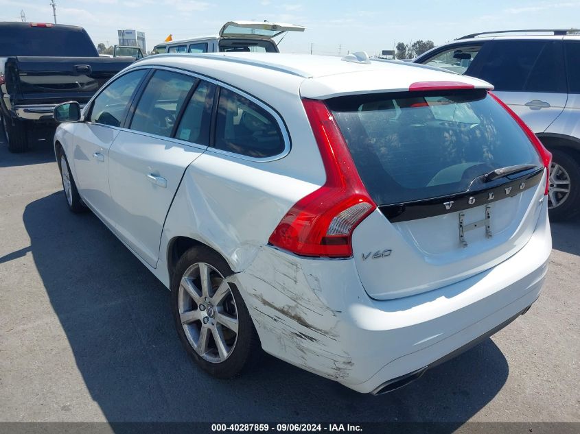 2017 Volvo V60 T5 Premier VIN: YV140MEK3H1373620 Lot: 40287859