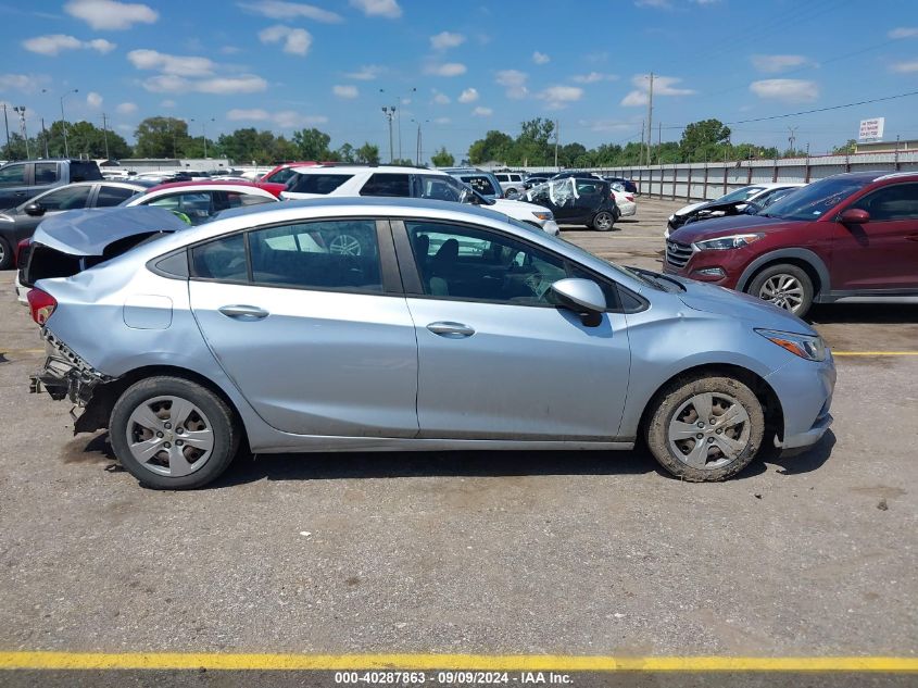 2018 Chevrolet Cruze Ls Auto VIN: 1G1BC5SMXJ7165200 Lot: 40287863