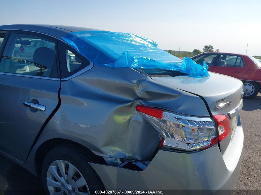 2014 Nissan Sentra Sv VIN: 3N1AB7AP2EY317099 Lot: 40287867