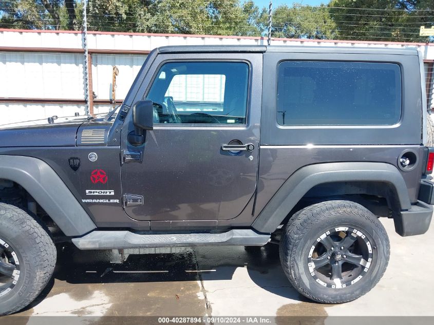 2016 Jeep Wrangler Sport VIN: 1C4AJWAG4GL260572 Lot: 40287894