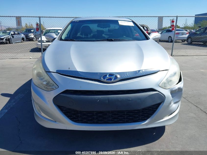 2013 Hyundai Sonata Hybrid VIN: KMHEC4A45DA075777 Lot: 40287895