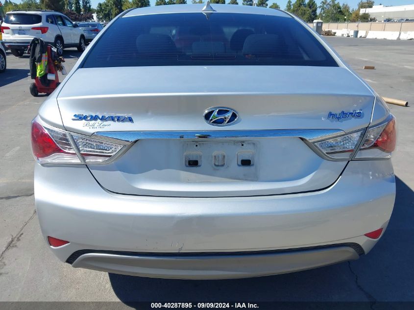 2013 Hyundai Sonata Hybrid VIN: KMHEC4A45DA075777 Lot: 40287895