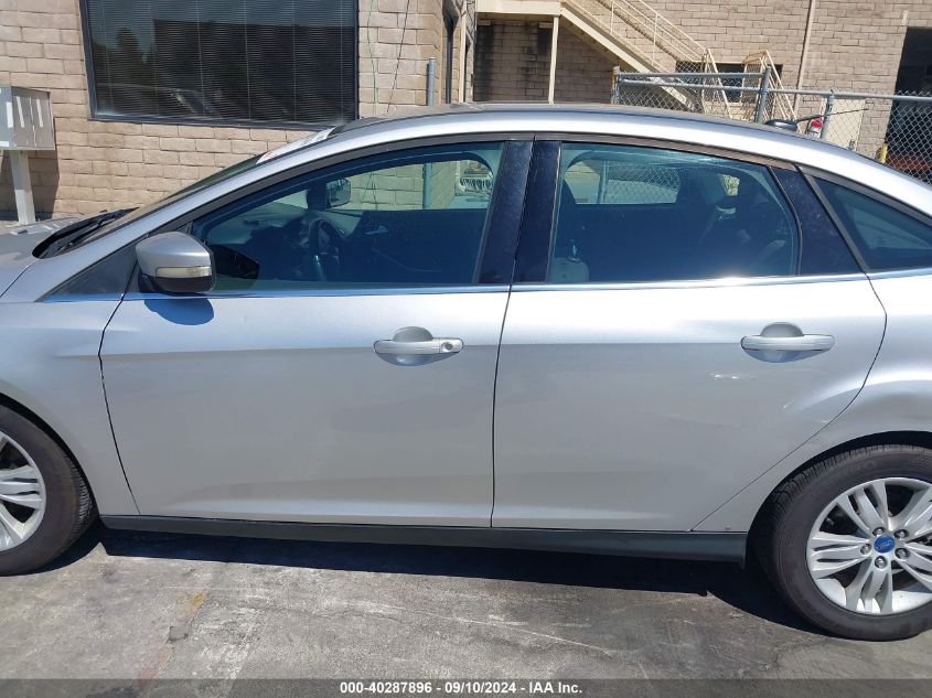 2012 Ford Focus Sel VIN: 1FAHP3H25CL156226 Lot: 40287896