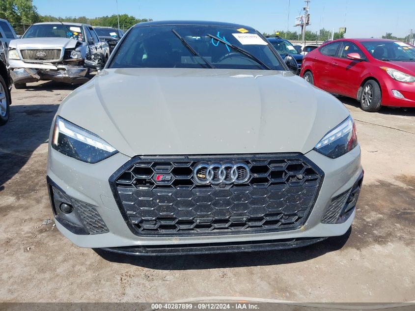 2022 Audi S5 Premium Plus VIN: WAUC4CF52NA007195 Lot: 40287899