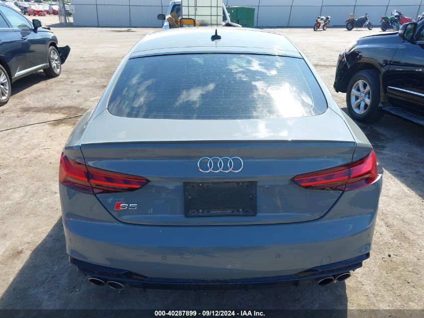 2022 Audi S5 Premium Plus VIN: WAUC4CF52NA007195 Lot: 40287899