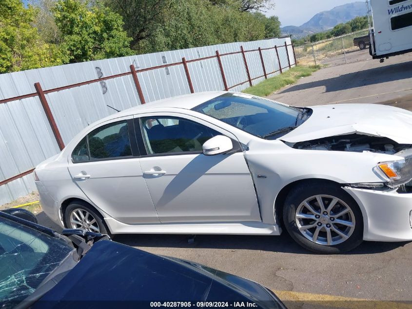 2016 Mitsubishi Lancer Es VIN: JA32U2FUXGU013004 Lot: 40287905