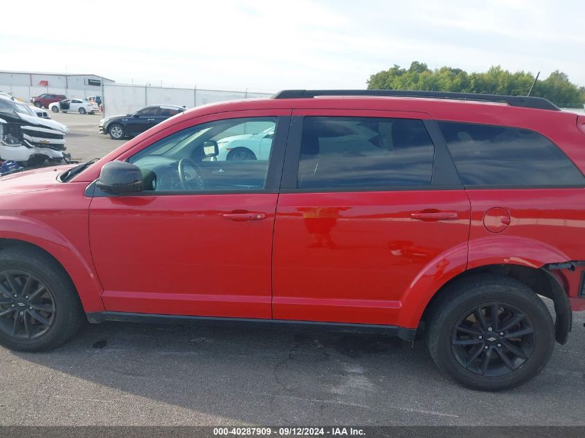 2019 Dodge Journey Se VIN: 3C4PDCBB9KT845051 Lot: 40287909