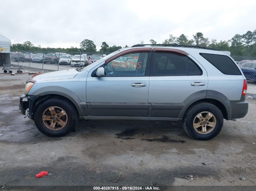 2005 Kia Sorento Ex/Lx VIN: KNDJC733655400195 Lot: 40287915