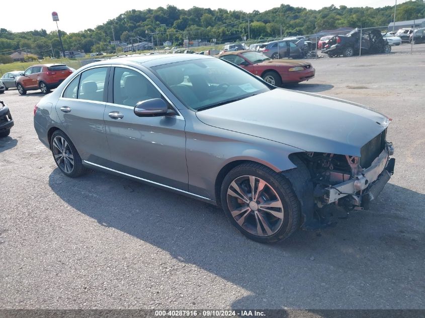 55SWF4KB0FU058066 2015 MERCEDES-BENZ C CLASS - Image 1