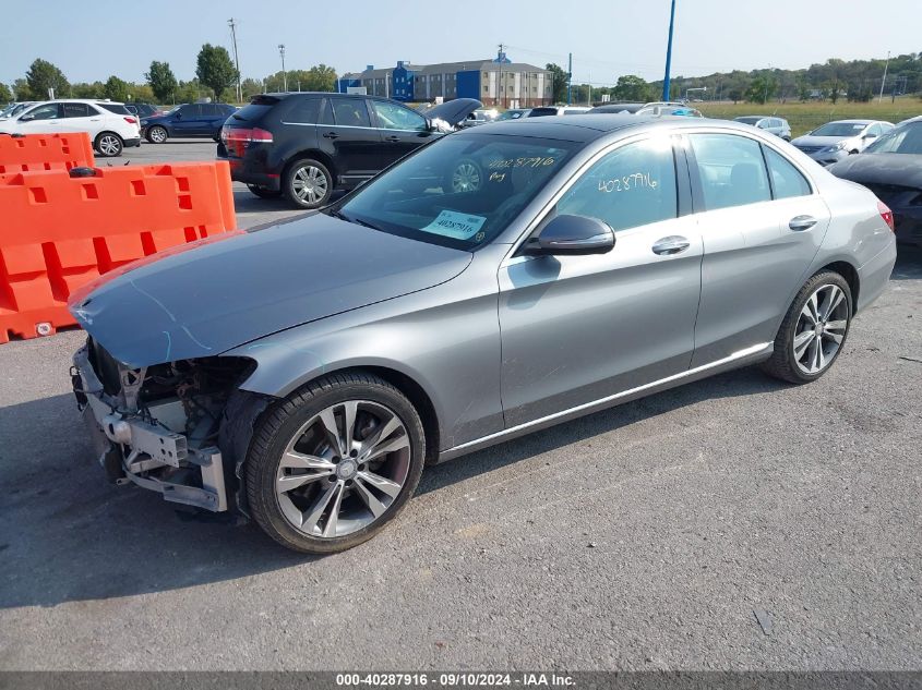 55SWF4KB0FU058066 2015 MERCEDES-BENZ C CLASS - Image 2